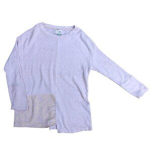 SATURDAY SUNDAY by ANTHROPOLOGIE Womens Small Soft Patch Pullover Sweater​​​​​​​